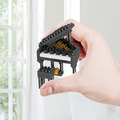 DIY Micro Building Blocks Electronic Organ Piano Bass Guitar Toy