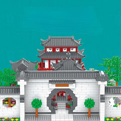 Build a Chinese Garden with Building Blocks Set