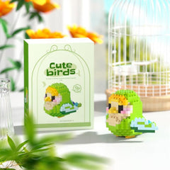 Cartoon Bird Building Blocks DIY Educational Toys Gift For Boys Girls