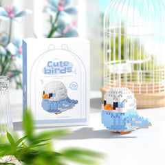 Cartoon Bird Building Blocks DIY Educational Toys Gift For Boys Girls