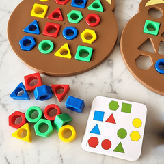 Shape Match Game Toys For Toddler Preschool Learning
