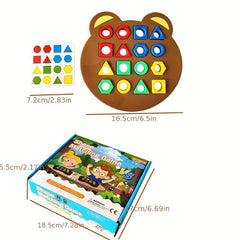 Shape Match Game Toys For Toddler Preschool Learning