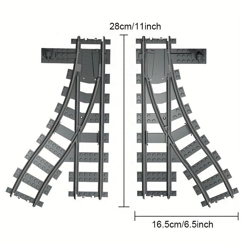 Train Track Building Blocks Toy for Kids