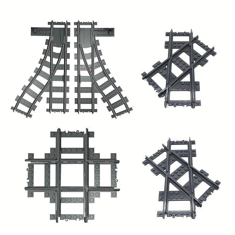 Train Track Building Blocks Toy for Kids