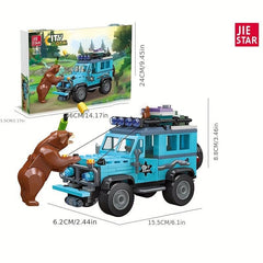 Adventure Box Village Building Blocks Holiday Creative Educational Toys