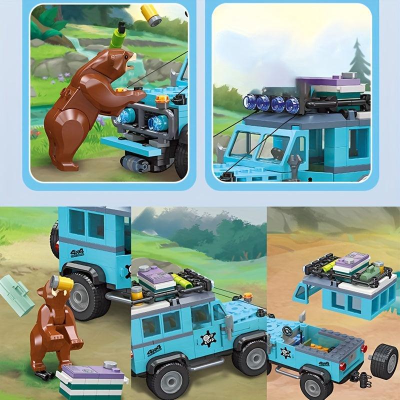 Adventure Box Village Building Blocks Holiday Creative Educational Toys