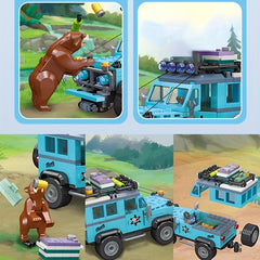 Adventure Box Village Building Blocks Holiday Creative Educational Toys