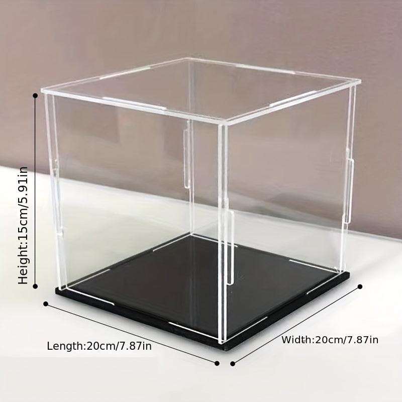 Transparent Display Case Collection Cabinet Dust Cover Model