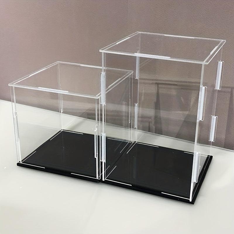 Transparent Display Case Collection Cabinet Dust Cover Model