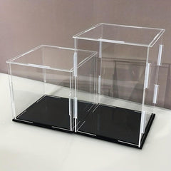 Transparent Display Case Collection Cabinet Dust Cover Model