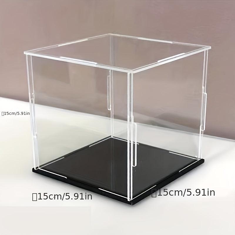 Transparent Display Case Collection Cabinet Dust Cover Model