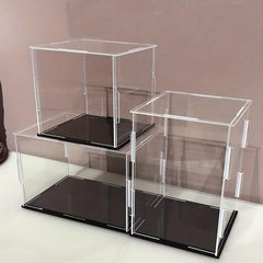 Transparent Display Case Collection Cabinet Dust Cover Model