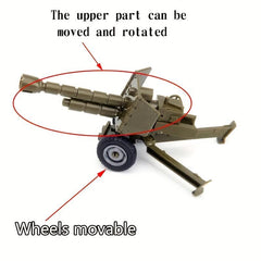 Military Building Blocks Weapon Accessories Toy Gift