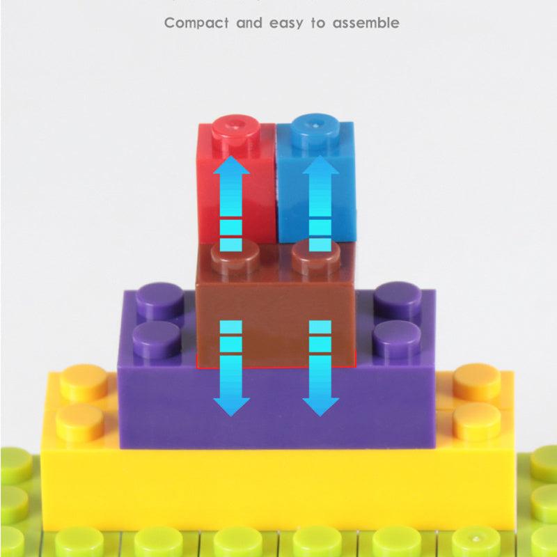 500 Piece Building Bricks Set for Creative Construction