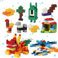 500 Piece Building Bricks Set for Creative Construction