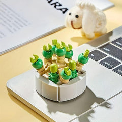 Kids DIY Succulent Potted Plant Building Blocks Kit