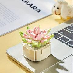 Kids DIY Succulent Potted Plant Building Blocks Kit
