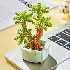 Kids DIY Succulent Potted Plant Building Blocks Kit