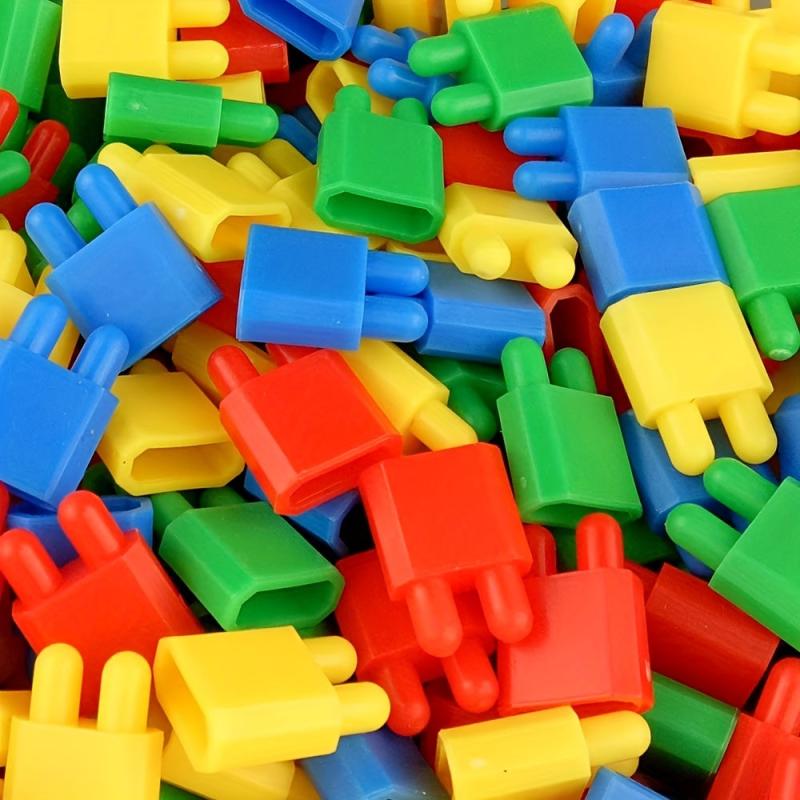 Children's DIY Plastic Bullet Building Blocks