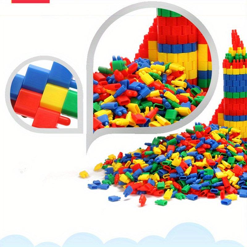 Children's DIY Plastic Bullet Building Blocks