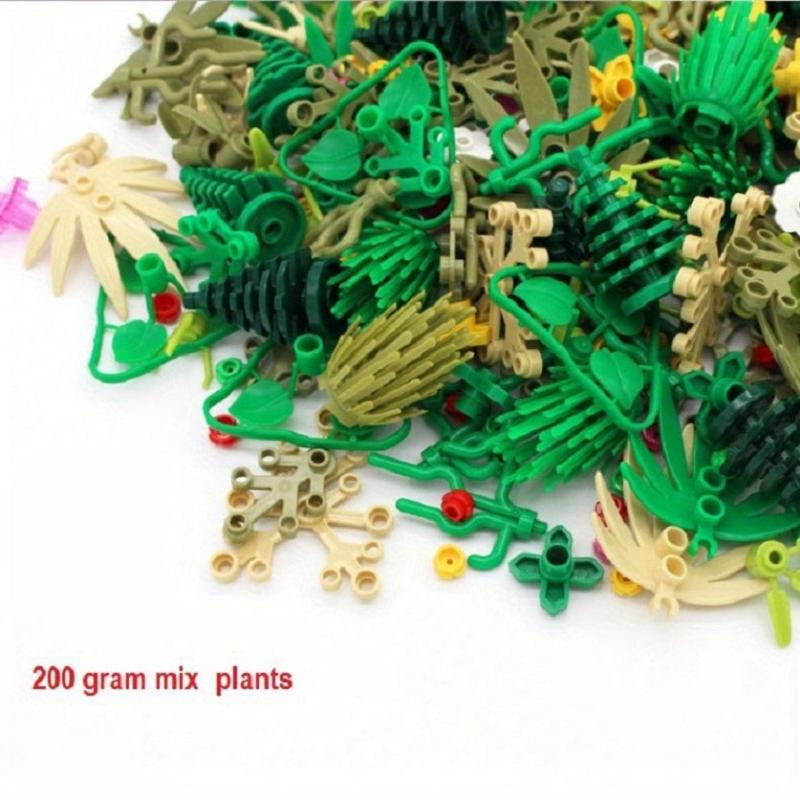 Rain Forest Scene Mix Plant Trees Grass Trees Plants Assembling Building Blocks