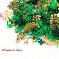 Rain Forest Scene Mix Plant Trees Grass Trees Plants Assembling Building Blocks