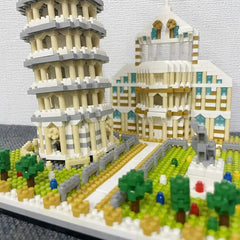 Leaning Tower Of Pisa Architectural Building Blocks