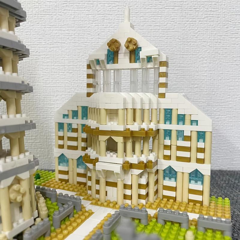 Leaning Tower Of Pisa Architectural Building Blocks