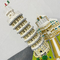 Leaning Tower Of Pisa Architectural Building Blocks