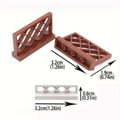 40 Pcs Fence 1x4x1 Building Block Parts Toys Creative Compatible City 3633