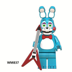 Classic Game Characters Bear Minifigures Brick Blocks Cartoon Toys Kid's