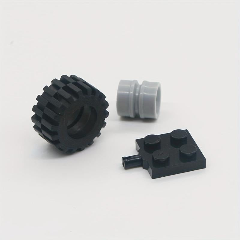 Creative City Wheel Tyre Axle Set Building Blocks for Kids