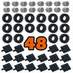 Creative City Wheel Tyre Axle Set Building Blocks for Kids