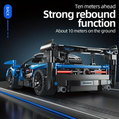 Racing Car Assembly Building Blocks Vehicle Model Bricks Toys
