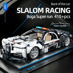 Racing Car Assembly Building Blocks Vehicle Model Bricks Toys
