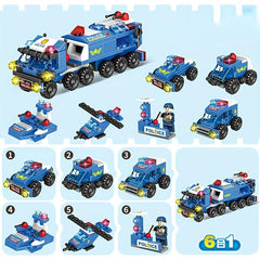Car Building Block Toy Puzzle for Kids