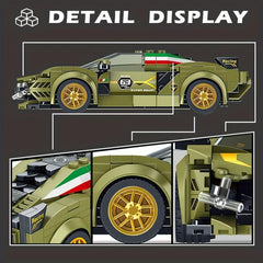 Build Your Own Racing Sports Car Creative Expert Bricks