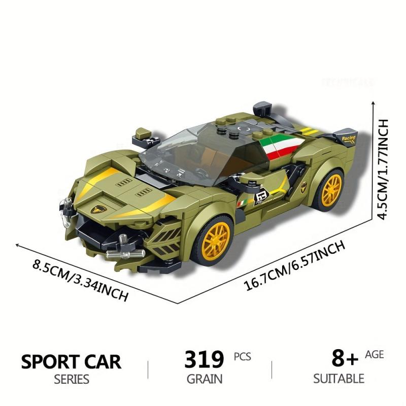 Build Your Own Racing Sports Car Creative Expert Bricks