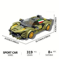 Build Your Own Racing Sports Car Creative Expert Bricks