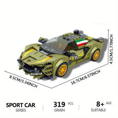 Build Your Own Racing Sports Car Creative Expert Bricks