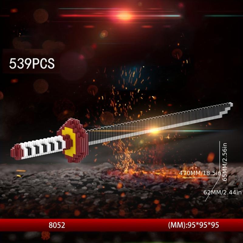 539pcs Samurai Soul Sword Building Blocks Toy