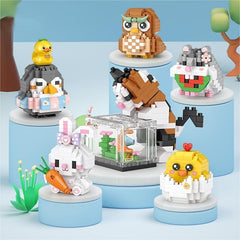 Small Animal Building Blocks Toy for Children