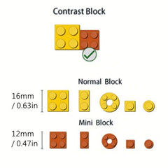 Preserved Flower Succulent Plant Assembly Building Block Series