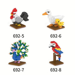 Artificial Diamond Building Blocks Pet Series DIY Puzzle