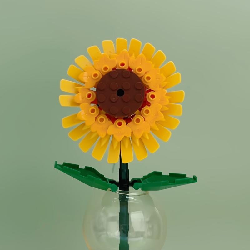 Sunflower Building Blocks City Toys For Girls Women Friends Birthday Christmas