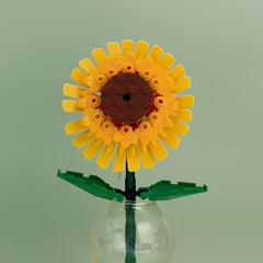 Sunflower Building Blocks City Toys For Girls Women Friends Birthday Christmas
