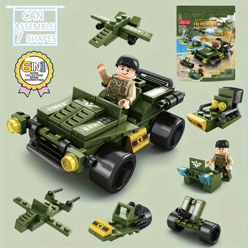 Building Blocks Toy Model Gift for Boys and Girls