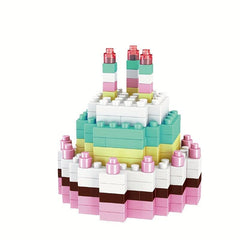 Burger & Chip Cake Puzzle Building Block Kids Gift