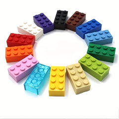 Thick Wall Bricks 2x4 2x3 1x4 Dots Bulk DIY Toy For Kids