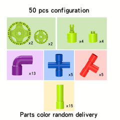 Water Pipe Building Blocks DIY Construction Building Blocks Gift Toys